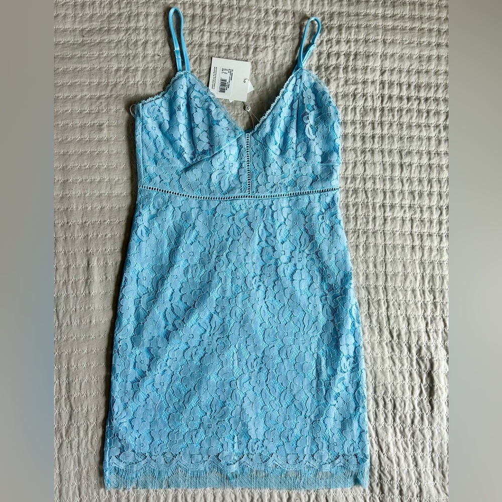 Blue Lace Slip Dress- last chance til it’s donated on 8/26